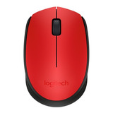 Mouse Logitech M170 Rojo