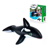 Ballena Montable 41009 Bestway Color Negro Con Blanco