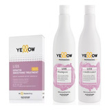 Keratina Liss Yellow + Kit Post Shampo Y Acondicionador 