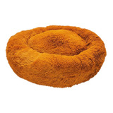 Cama Para Perro O Gato De Relajante Peluche, Cobre,4 Tamaños