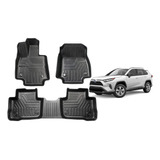 Set Pisos Rigido Tipo Bandeja Para Toyota Rav4  2019 2021