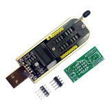 Programador Usb De Memorias Eeprom 24/25 Con Zocalo Zif Bios