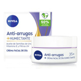 4 Unidades Crema Facial Humectante Nivea Antiarrugas + 50 Ml