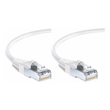 Cable Red Internet  Cat 6 Ftp 5mt Conectores Metálicos