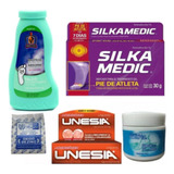 Silka Medic Gel Antimicótico Talco Pie De Atleta Hongo Uñas