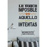 Stencil Frases Vintage Pared Muebles  50x60 Frs1303