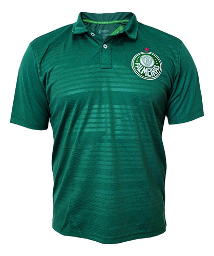 Camisa Palmeiras Polo Verde Símbolo Licenciado