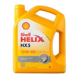 Aceite Shell Helix Hx5 15w40 X4 Litros Parat