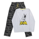 Pijama Hombre Batman El Inicio Botton Full Print