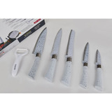 Set De Cuchillos Chef Zepter 6 Piezas Profesional Blanco