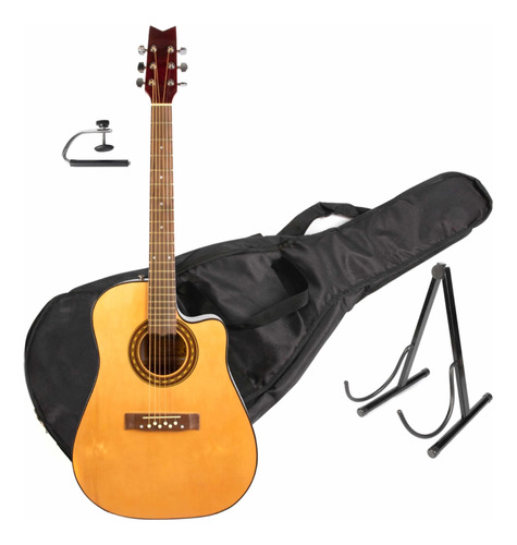 Guitarra Electro Acustica Con Corte Gracia 110 Eq Prener