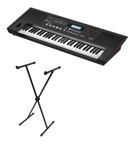 Kit Teclado Arranjador Roland E-x50 +suporte X