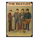 #70 - Cuadro Vintage 30 X 40 / No Chapa The Beatles Afiche 