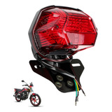 Calavera Stop Trasera Roja 12v 5w Para Vento Lithium 150