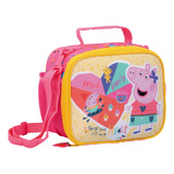 Lunchera Infantil Peppa Pig Wabro Escolar Jardin