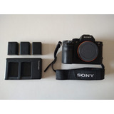 Camera Sony A7rii A7r2 + 3 Baterias + Cage