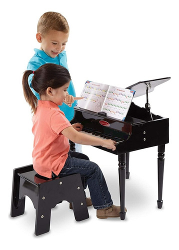 Piano De Madera Para Niños Clásico J'adore Juguete Infantil 