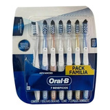 Cepillo Dental Oral-b 7 Pzas Cerdas Suaves Crisscross 