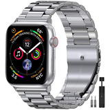 Correa Acero Inoxidable Para Apple Watch 8 7 6 Se 5 4 3 2