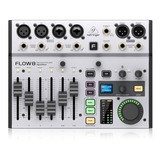 Consola Mixer Digital Behringer Flow 8 Bluetooth Usb Efectos