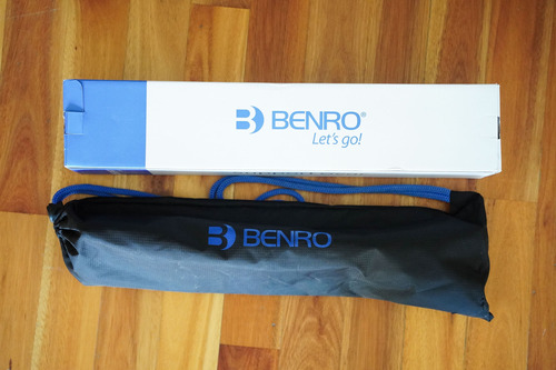 Tripode Video Cabezal Fluido Benro Travel Slim 