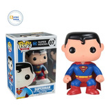 Muñeco Figura Funko Pop Heroes Dc Superman #07 Coleccionable