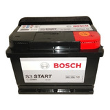 Batería Bosch 12x65 S343d Para Autos 4 Cilindros Nafta Y Gnc