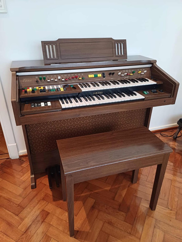 Organo Yamaha Doble Teclado Y Pedalera