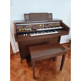 Organo Yamaha Doble Teclado Y Pedalera