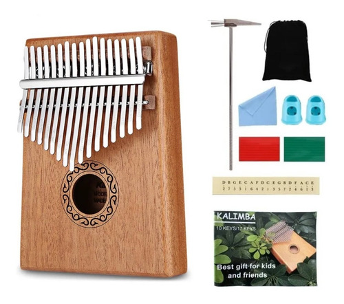 17 Teclas Kalimba, Instrumento Musical, Madera