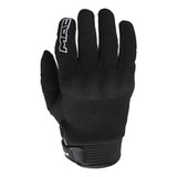 Guantes Moto Microfibra Cuero Mac Street Negro Protecciones