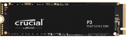 Disco Interno Ssd M.2 2280 Crucial P3 2tb Nvme Pcie Gen 3x4