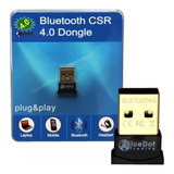 Adaptador Bluetooth 4.0 Usb Dongle Pc Notebook 4.0 Mini 