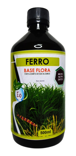 Fertilizante Base Flora Ferro P/aquários 500 Ml 