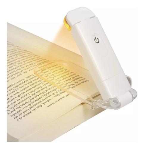 Luz Led Con Clip Para Leer Libros Recargable Por Usb 9 Modes