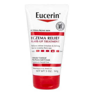 Eucerin Crema Eczema Relief 141 g | Hidratante Dermatológica con Ceramidas Alivio Inmediato Alergias Piel Seca, Sensible o Atópica, Calma Irritación, Dermatitis Repara Salpullido Protege barrera | MercadoLibre