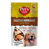 Galletas Horneadas Para Perros Snack Pollo 120gr Pet's Class