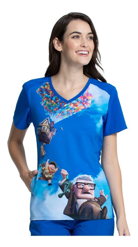 Top Estampado Mujer, Tooniforms Disney Tf637 Uppp 