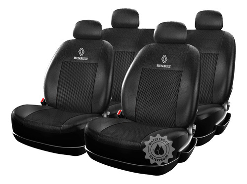 Funda Cubre Asiento Cuero Renault Sandero Duster Tras. 60/40