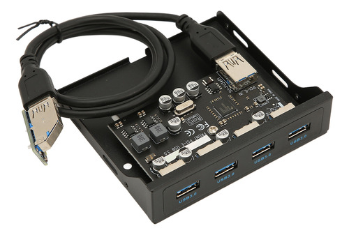 Panel Frontal Pcie A Usb 3.0 Para Pc, 4 Puertos, 5 Gbps, Pci