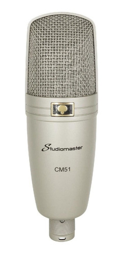 Microfono Studiomaster Cm 51  Condenser Usb Directo A La Pc