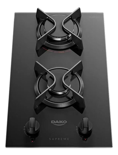 Fogão Cooktop Supreme Dako 2 Bocas 