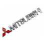 Emblema Letras Mitsubishi Signo Lancer Panel L300 Mitsubishi Galant