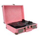 Disco De Vinilo Phonograph Portable 5.0 Con Tocadiscos De 33