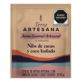 Avena Gourmet Artesanal Terra Nibs De Cacao Y Coco 25grs