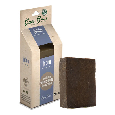 Jabón Exfoliante Natural Tepezcohuite Eucalipto 100g Bam Boo! Rostro Cuerpo | MercadoLibre