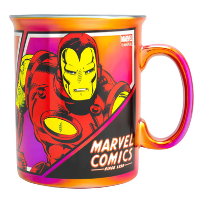Taza Iridiscente Mega Jumbo Personajes Animados 790 Ml Color Rojo Avengers | Envío gratis