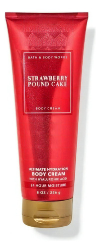  Crema Corporal Strawberry Pound Cake Bath And Body