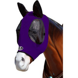 Mascara De Proteção Para Moscas De Lycra Roxa Boots Horse