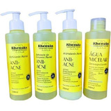 Skincare Profissional Anti Acne Cuidados Facial 4 Produtos